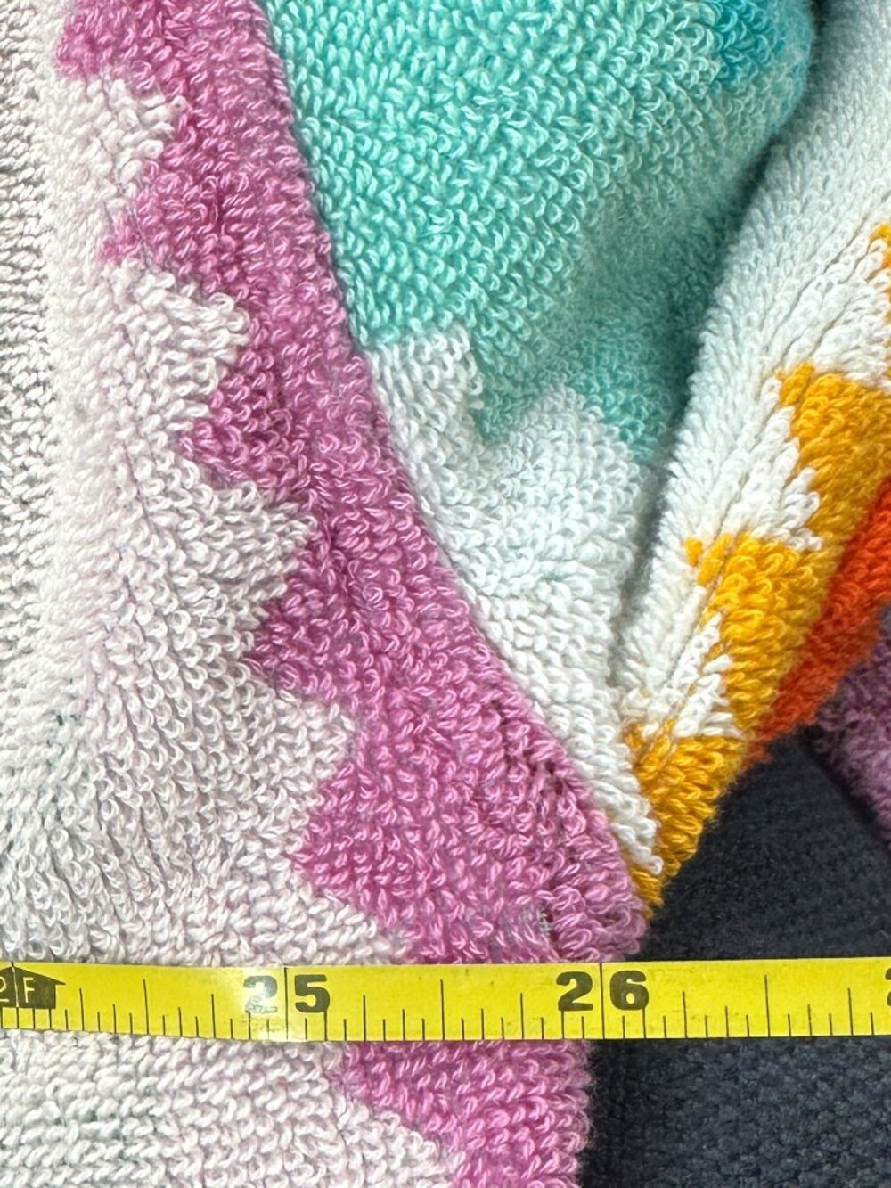 Missoni Multicolor Zigzag Hooded Terry Hooded Robe Short Medium - Picture 8 of 11